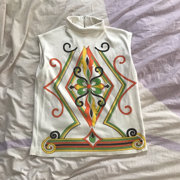 Vintage 1960’s mock turtleneck 🍄 - Picture 2 of 2